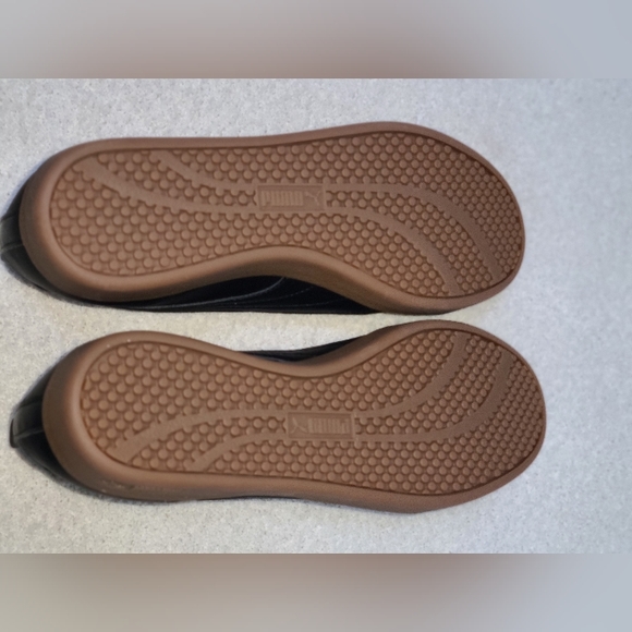 Puma smash laced black shoes - Picture 3 of 5